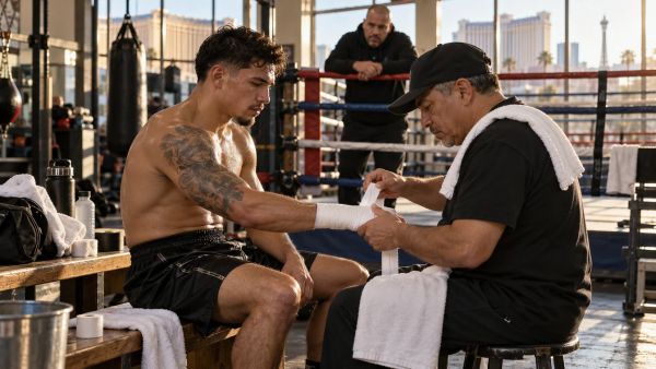 Essential roles of a fighter's team during fight week